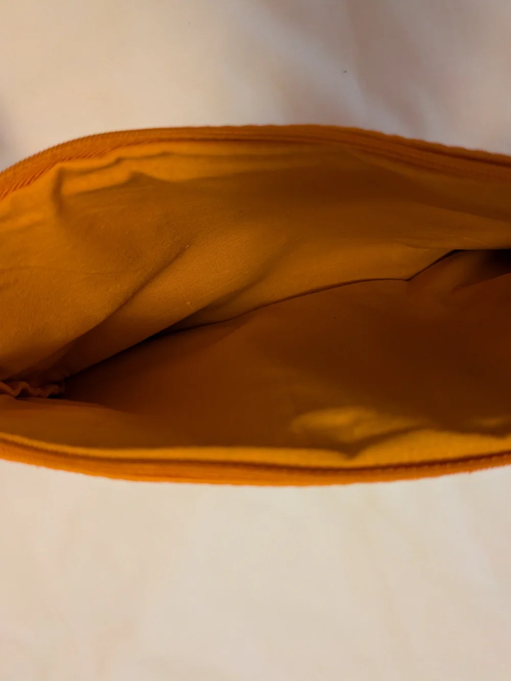 Natura Bissé Orange  Wristlet Pouch